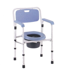 鐵製 硬墊收合便器椅-JCS-101