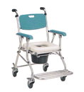 鋁合金 推手型收合洗澡便器椅 JCS-208